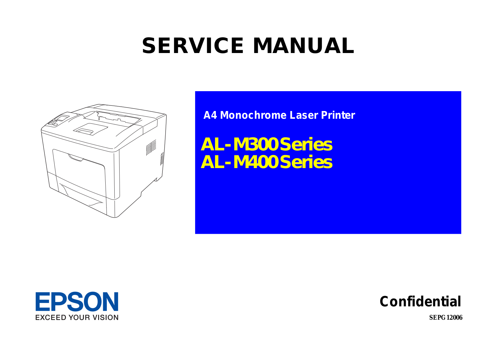 Epson AL- M300, AL- M400 Service Manual