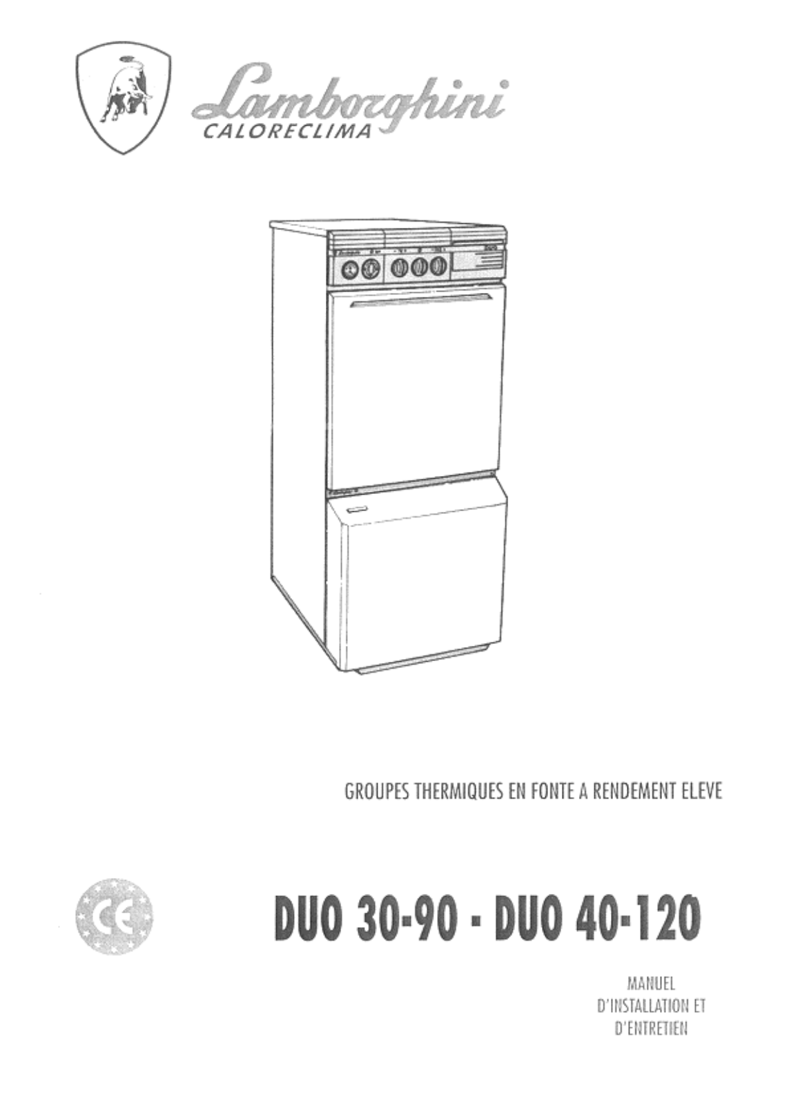 LAMBORGHINI DUO 30-90 User Manual