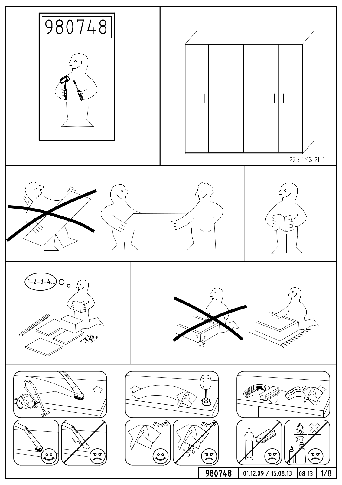 Wimex 980748 Assembly instructions