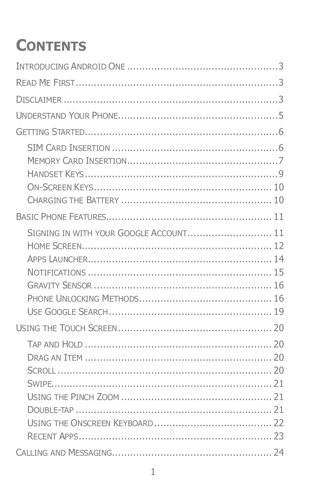 Micromax Canvas AQ4501 Instruction Manual