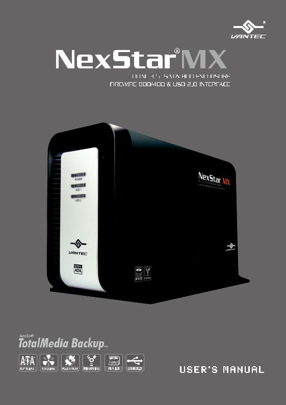 Vantec NexStar MX User Manual