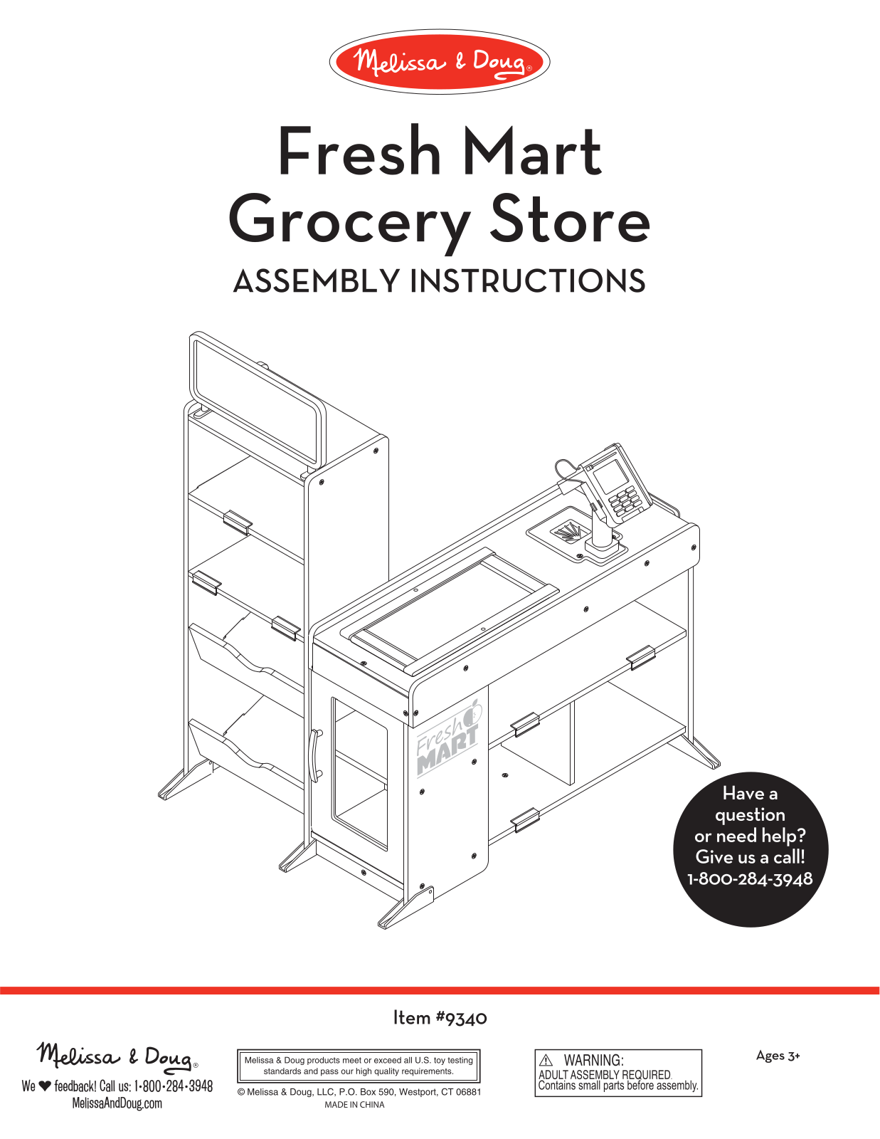 Melissa & Doug 9340 User Manual