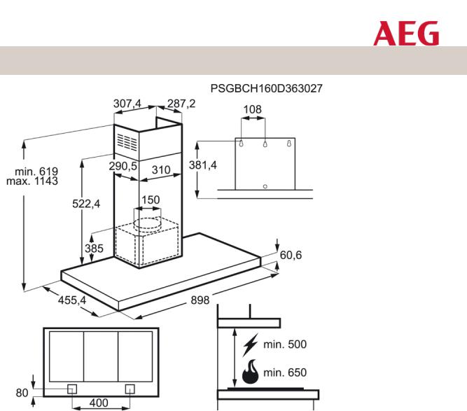 AEG DBE5960HG USER MANUAL