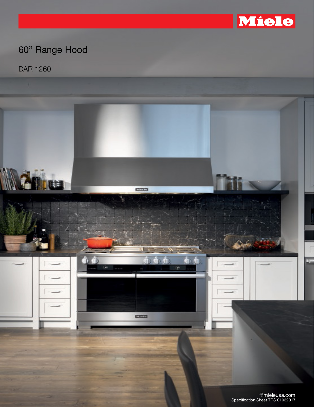 Miele DAR1260 Specifications