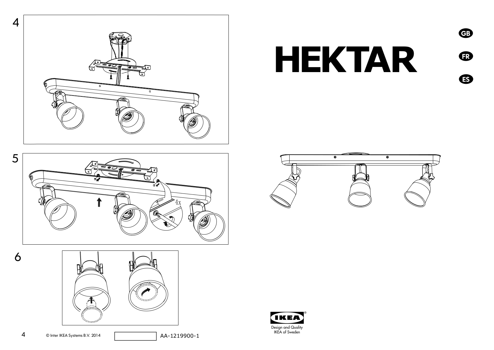 Ikea 40297495 Assembly instructions