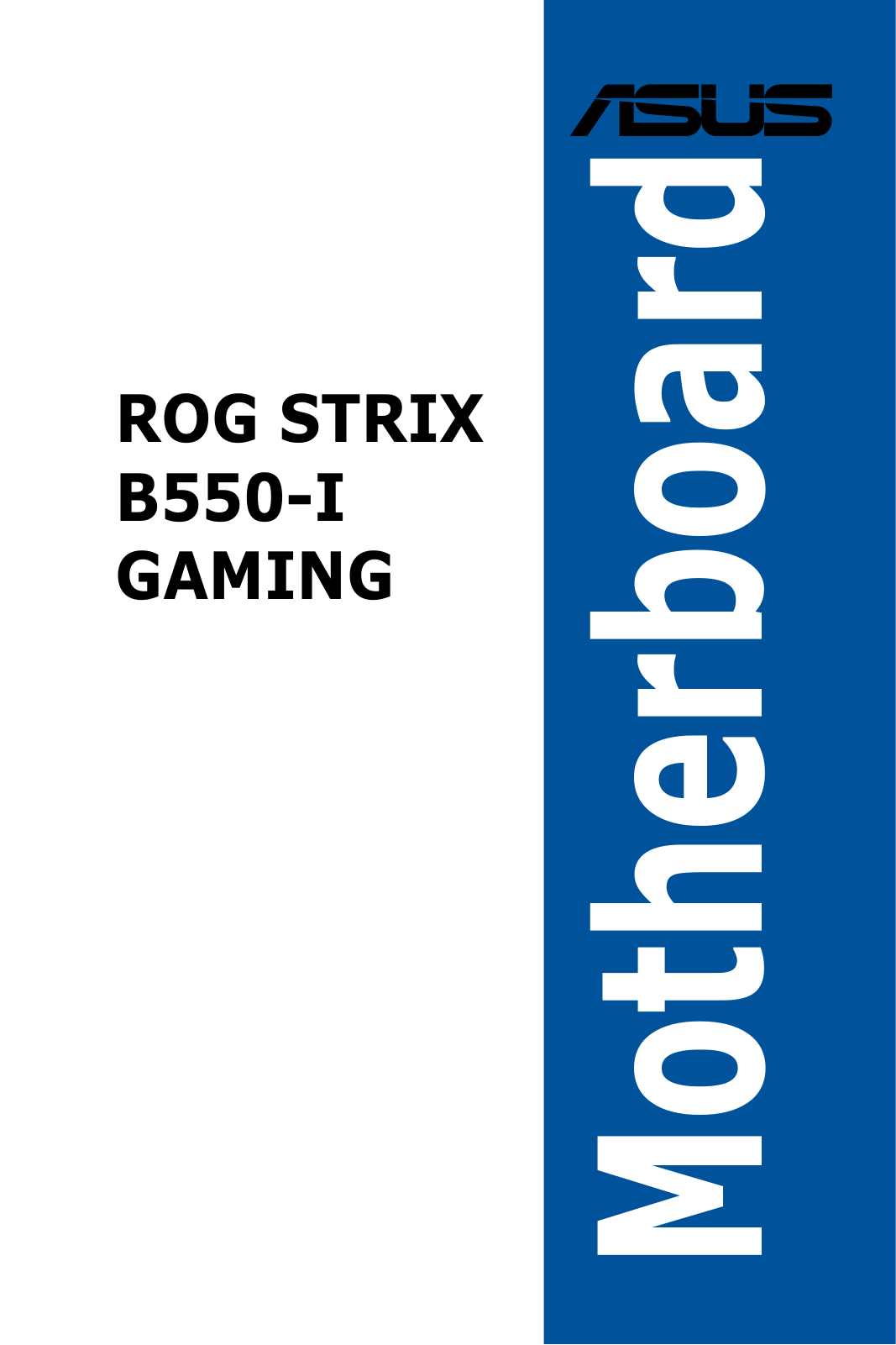 ASUS ROG Strix B550-I Gaming Service Manual