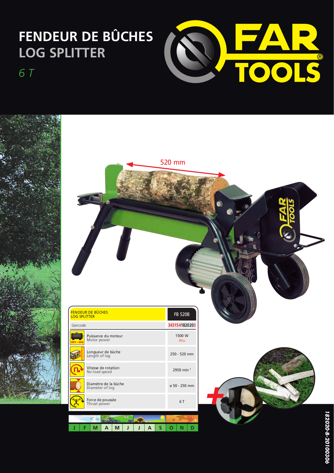 FARTOOLS FB520B User Manual