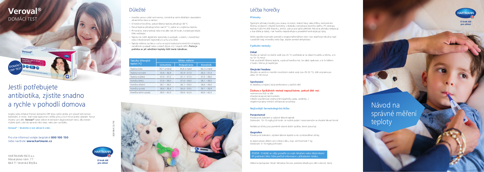 Thermoval Kids, Standard, Rapid, Baby 3v1 User Manual