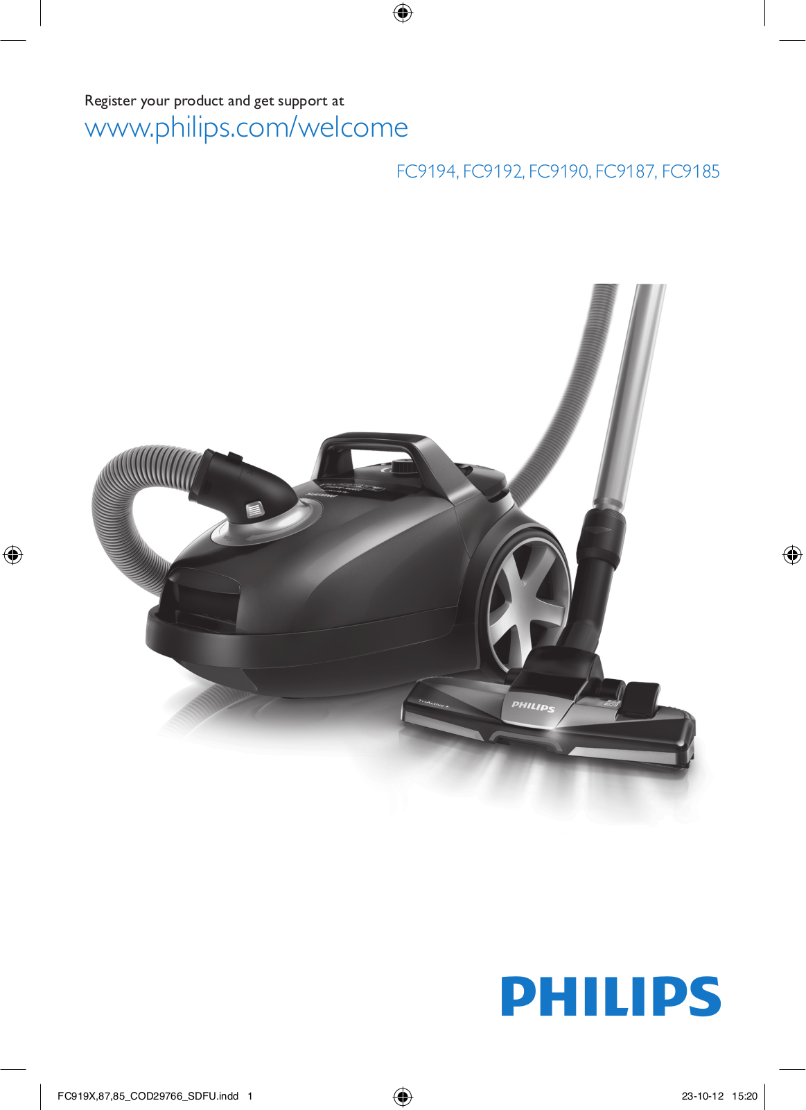 Performer Pro FC9192/01 User Manual - ManualMachine.com