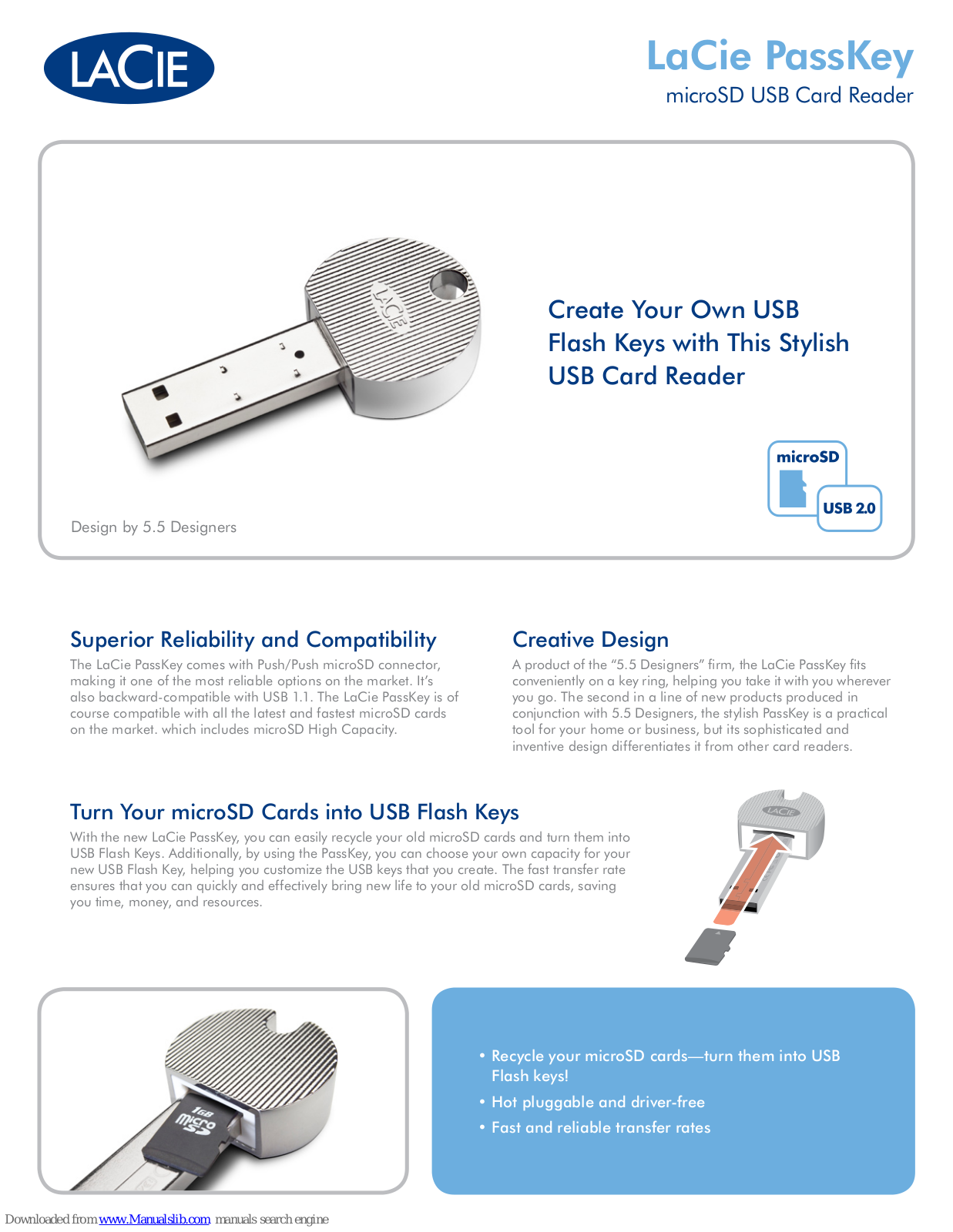 LaCie PassKey 130828 Specifications - ManualMachine.com