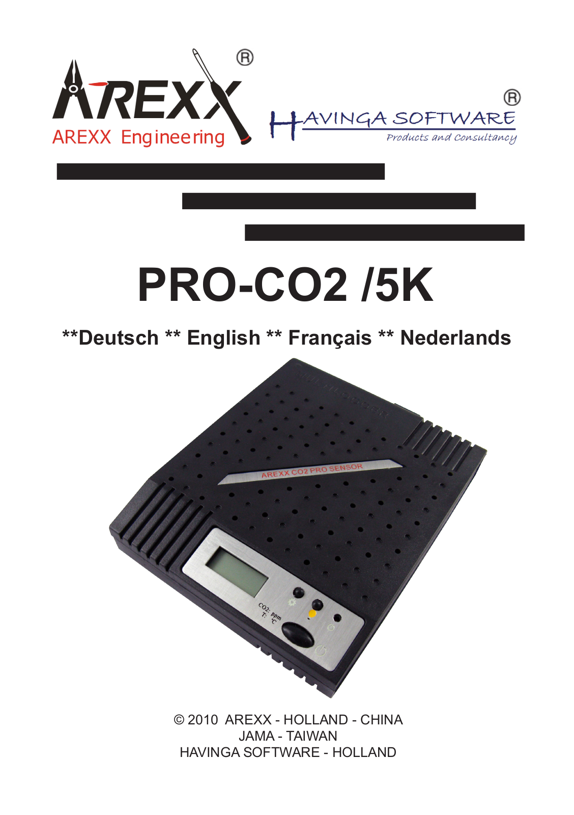 Arexx PRO-CO2 /5K User guide