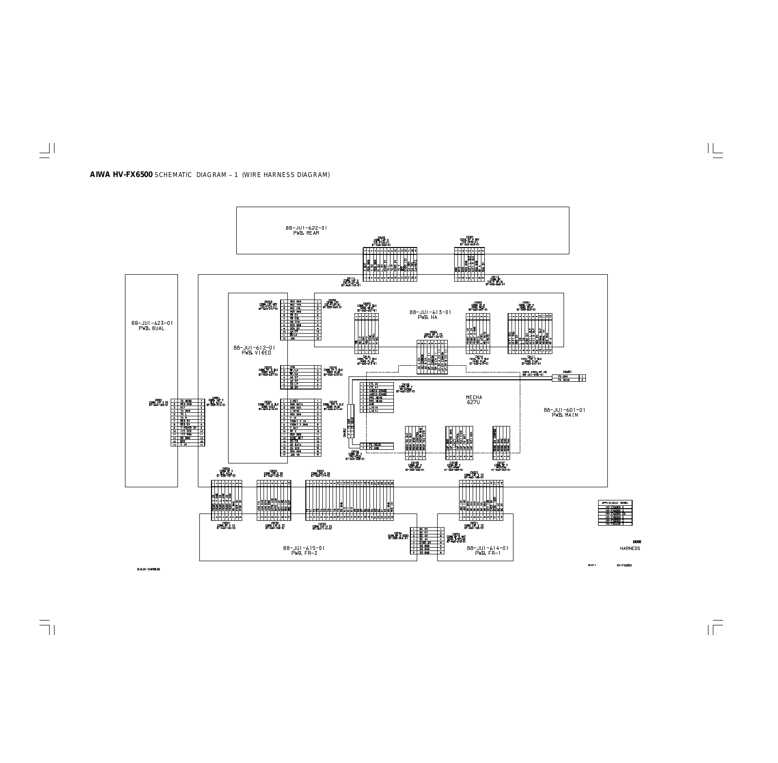 Aiwa hv fx6500 schematic