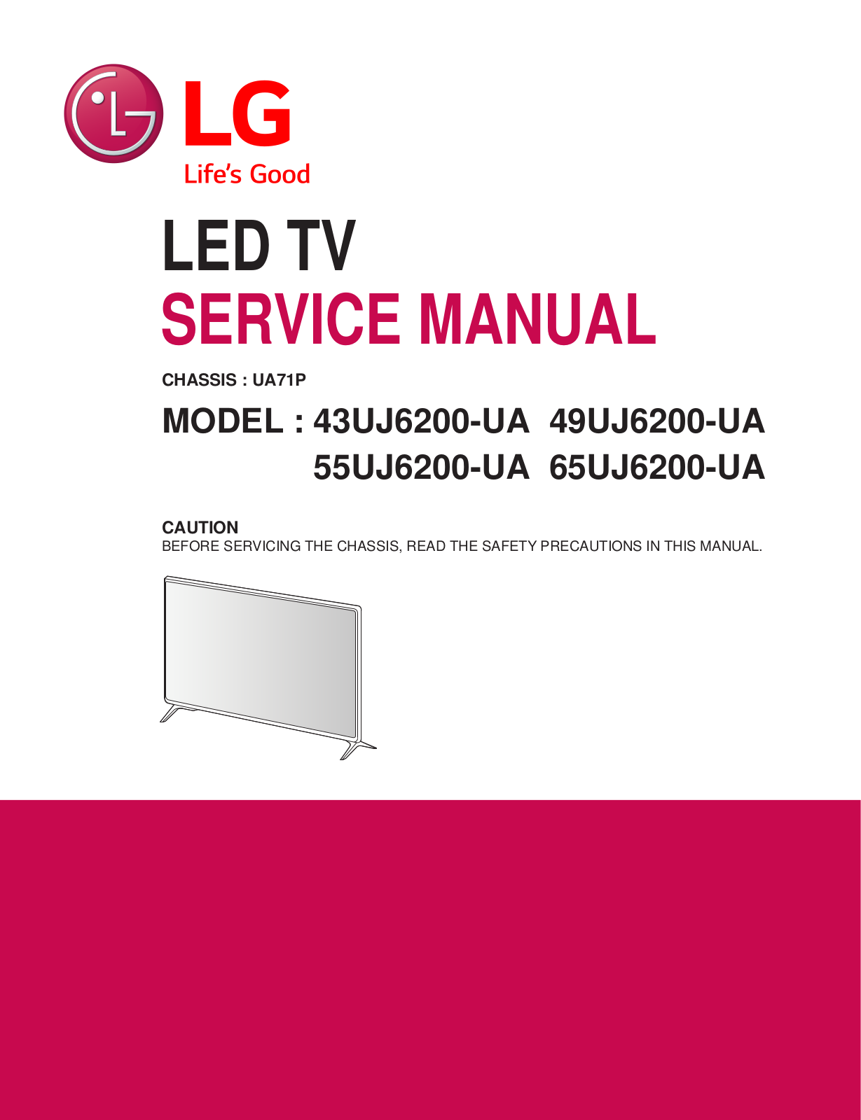 LG 43UJ6200 Schematic