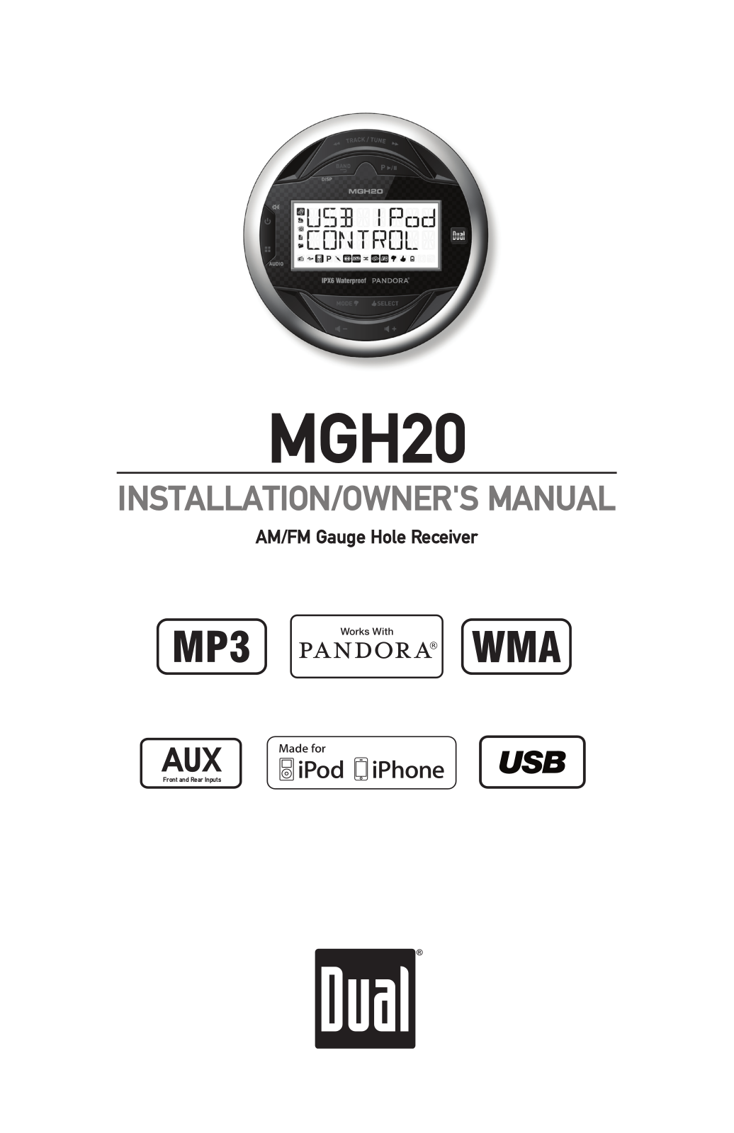 Dual MGH20 Owner's Manual