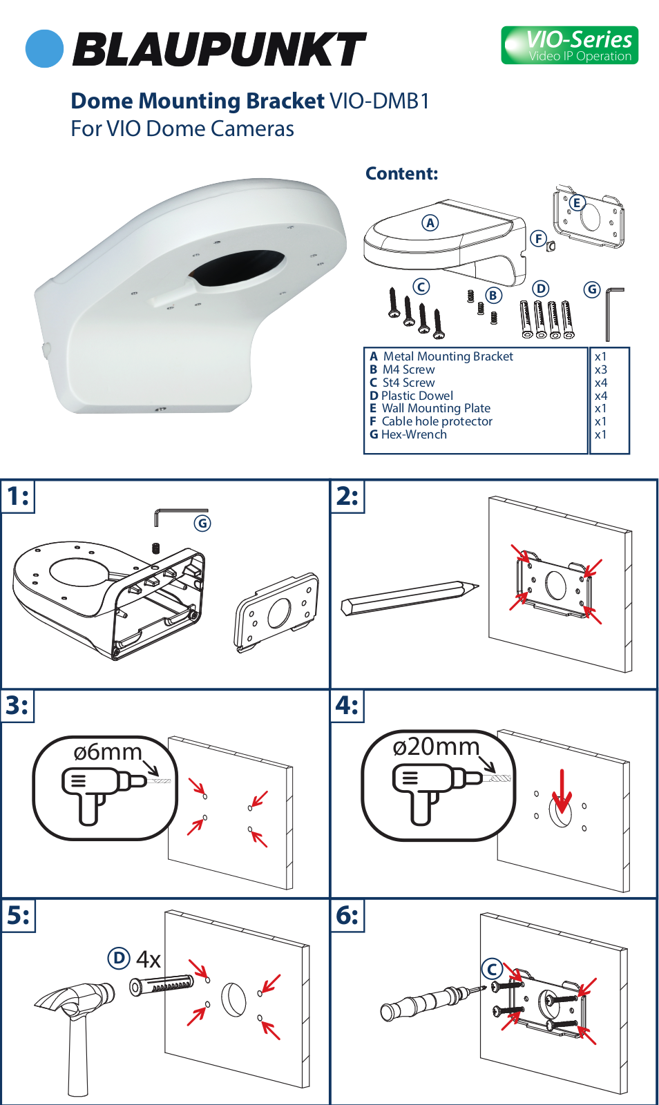 Blaupunkt VIO-DMB1 Quick Start Guide