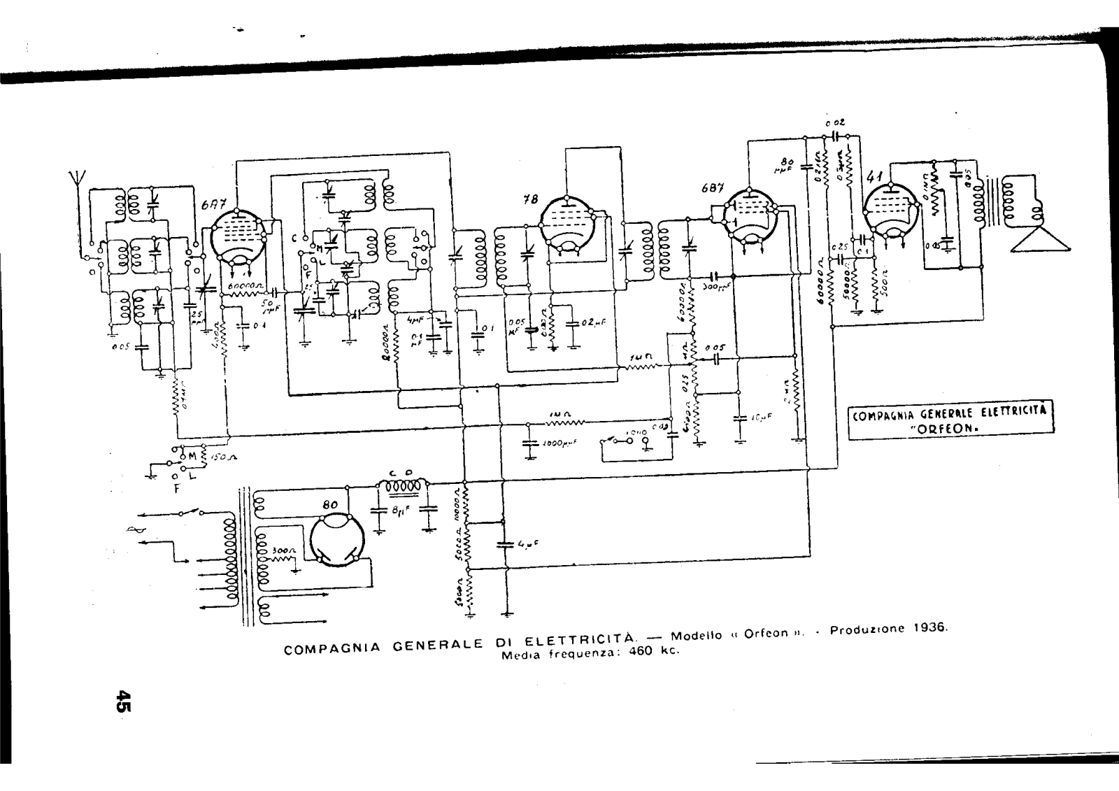 CGE orfeon schematic - ManualMachine.com