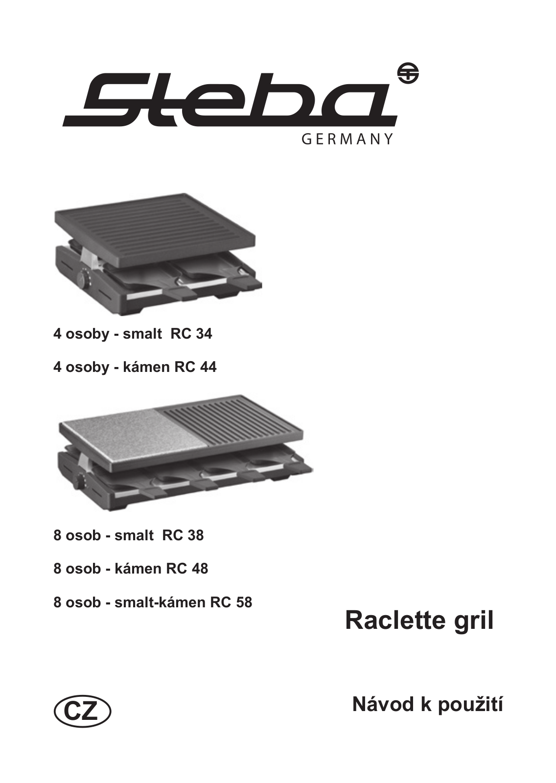 STEBA RC 44, RC 48, RC 58 User Manual