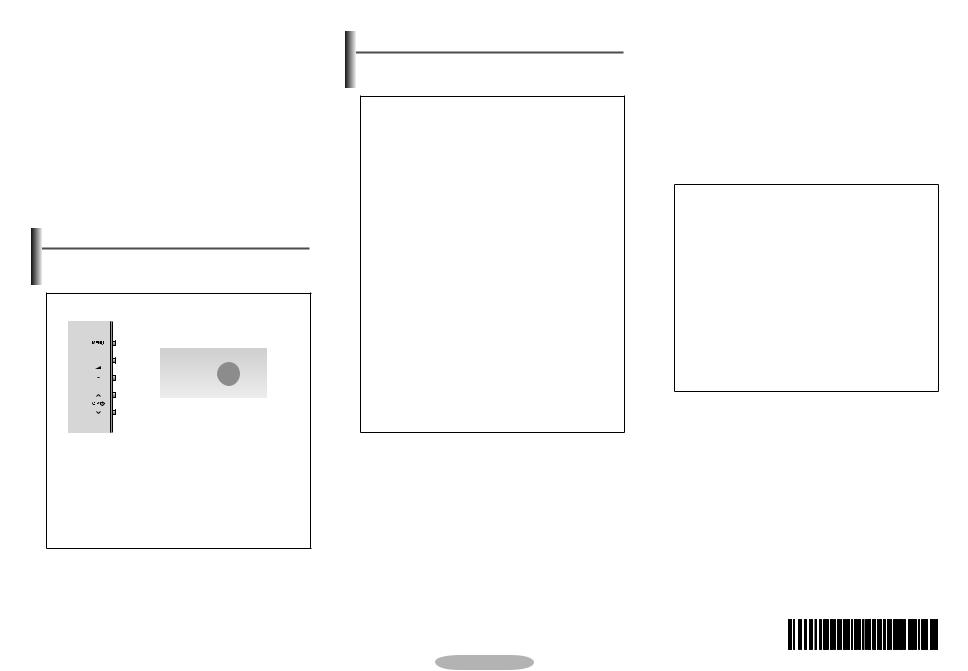 Samsung CS-29Z50M1, CS-29Z45M5, CS-29A750J2, CS-29Z58M1, CS-29B850F1 User Manual