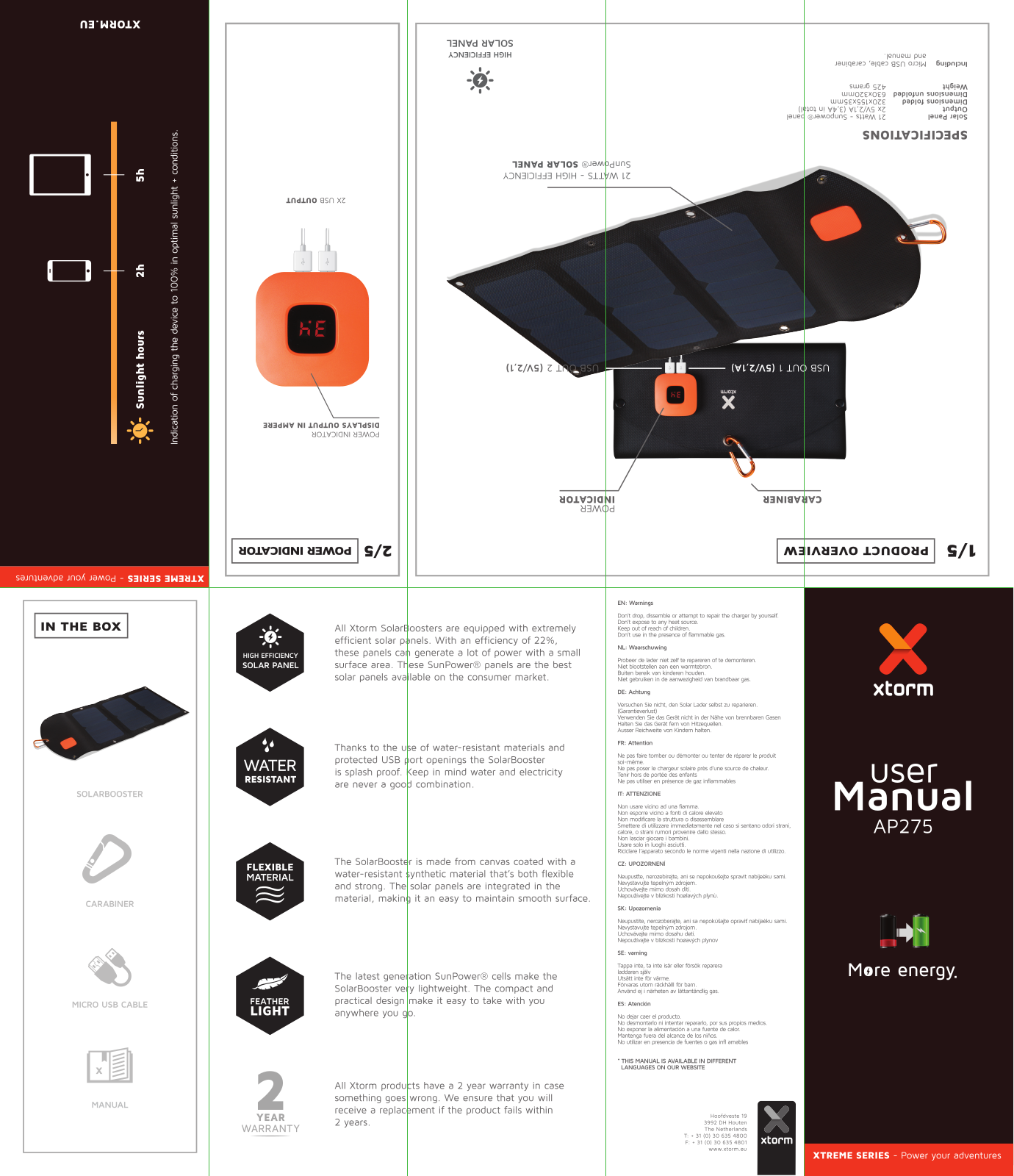 Xtorm AP275 User guide - ManualMachine.com