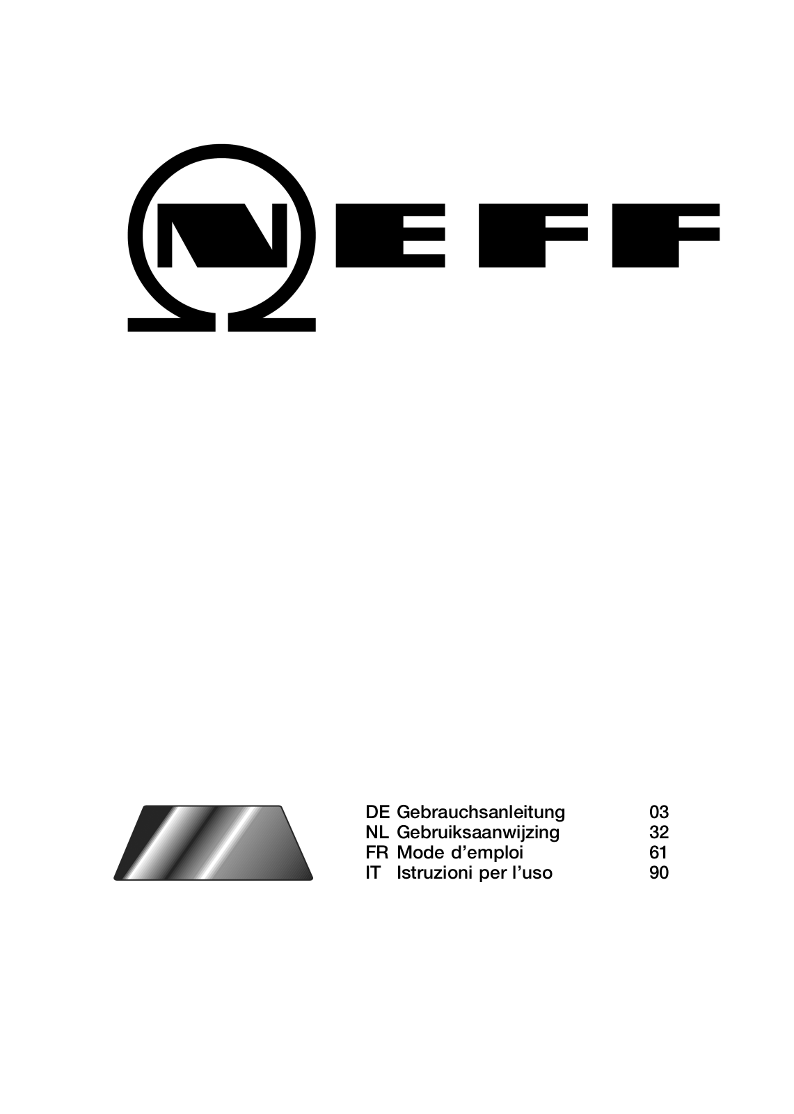 NEFF T45D40X0 User Manual