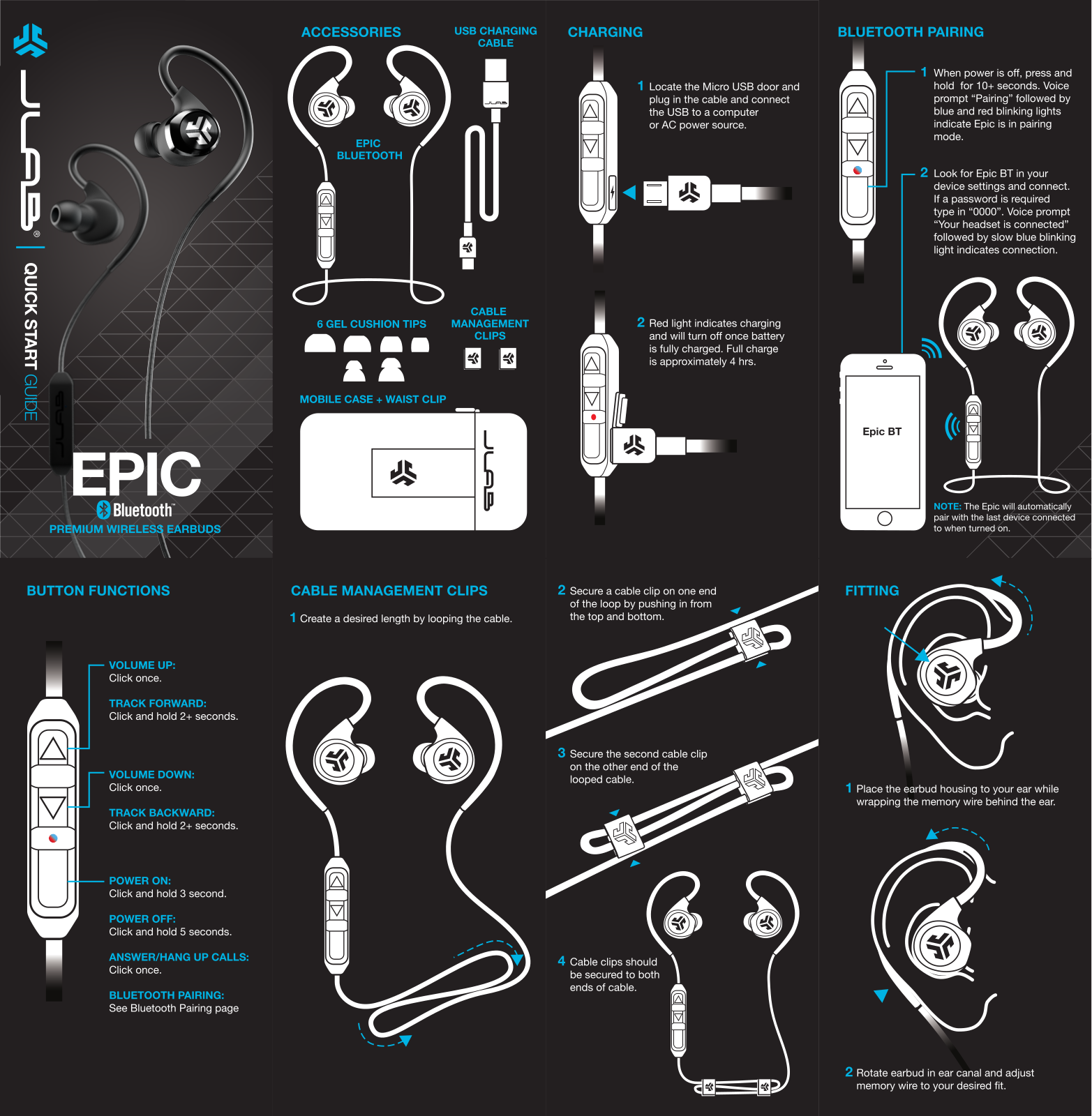 Jlab Audio Epic User Manual