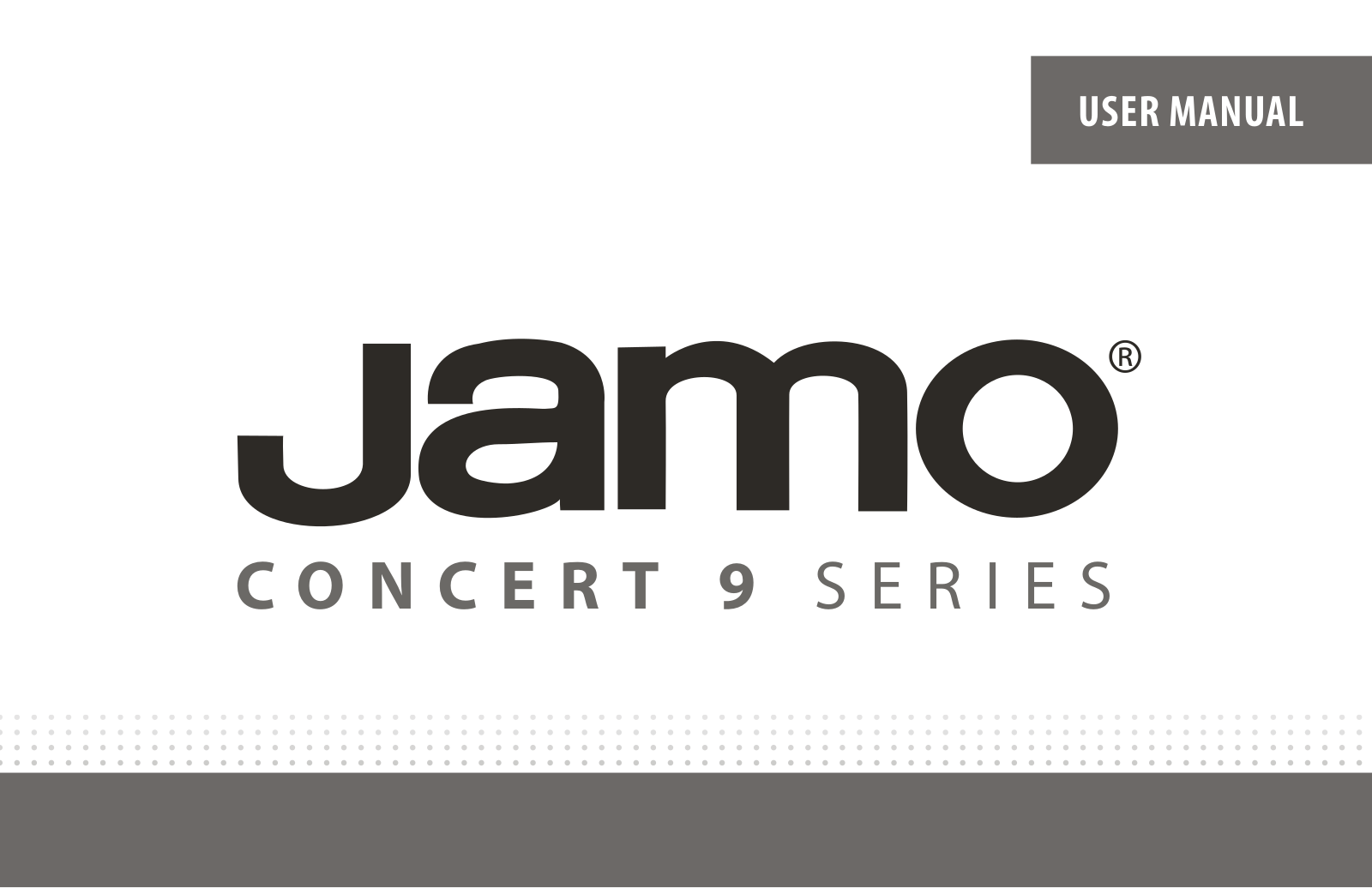 Jamo CONCERT C 9 SUR User Manual