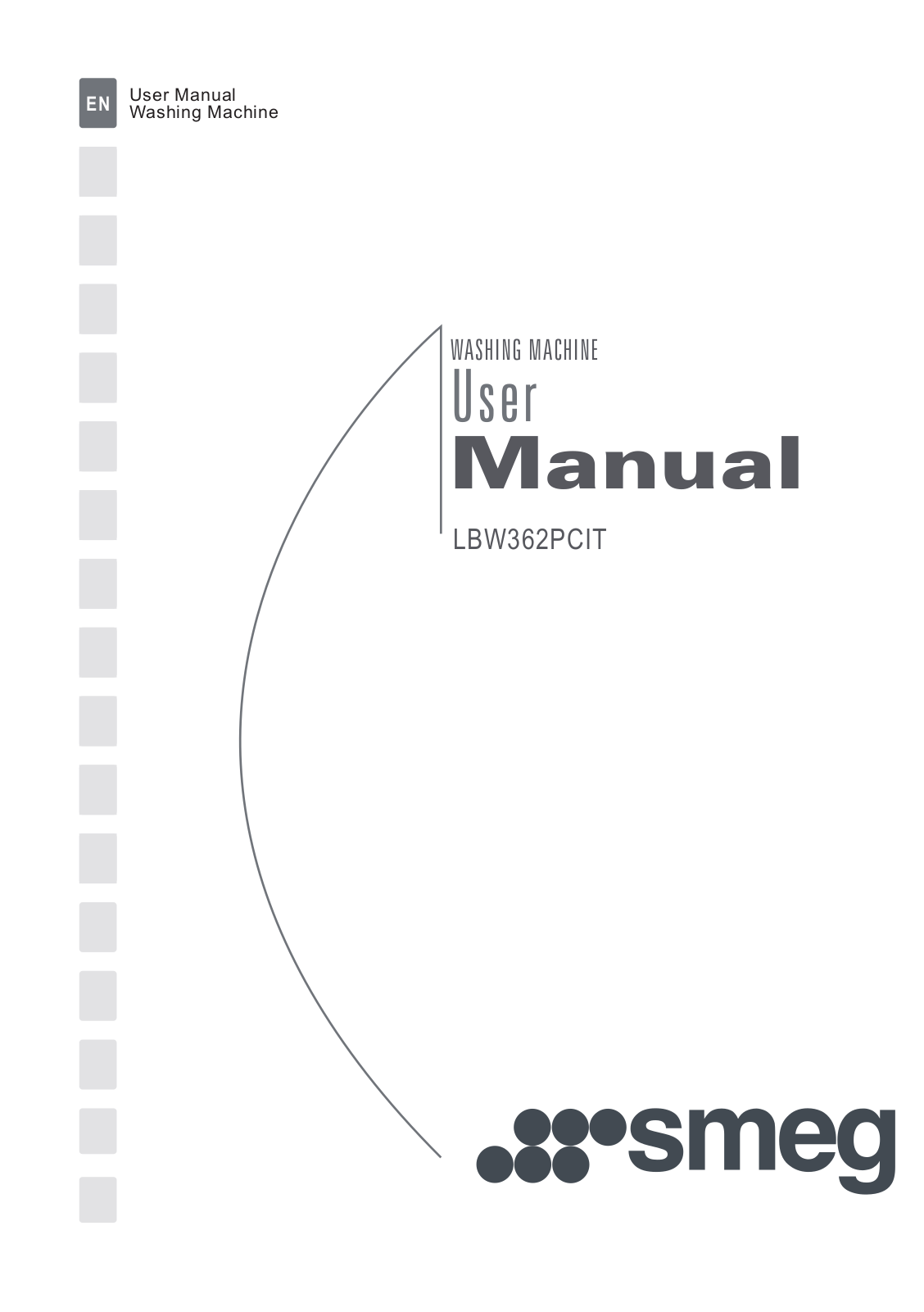 Smeg LBW362PCIT User Manual