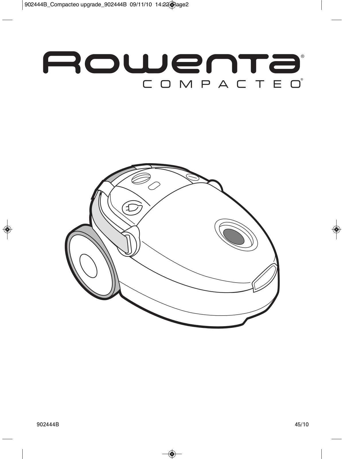 ROWENTA COMPACTEO User Manual