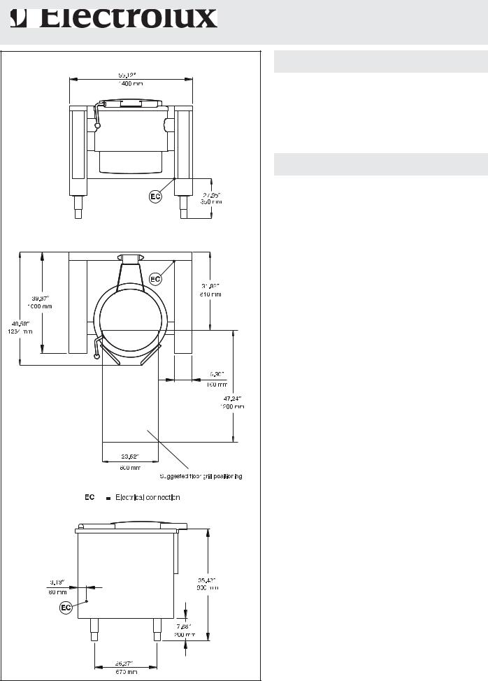 Electrolux 582578 (KUXJOEWOOO), 582579 (KUYJOEWOOO) General Manual