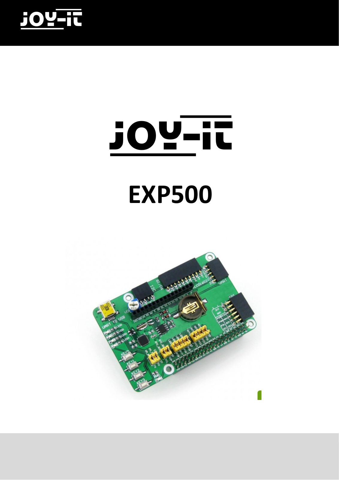 Joy-it RB-EXP500 User guide