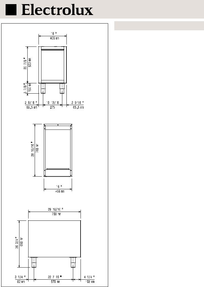 Electrolux AV16(169029) General Manual