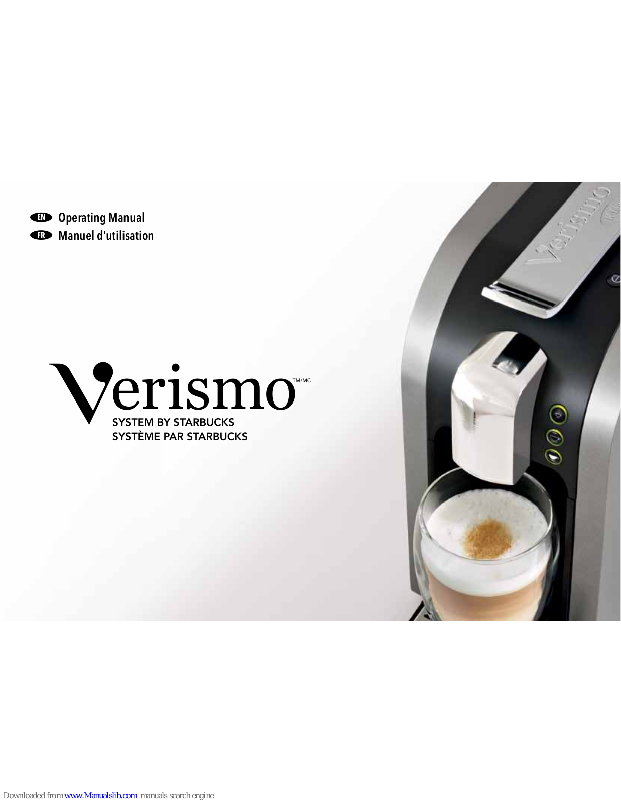 Verismo 580 K-fee Operating Manual