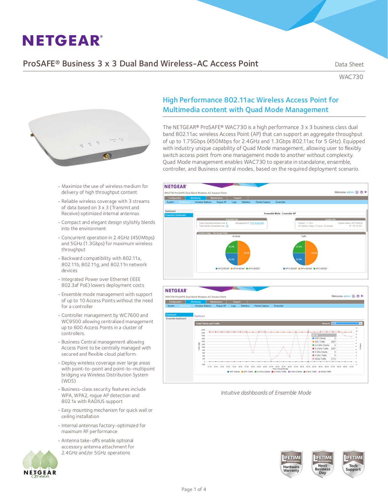 Netgear WAC730 Installation Manual