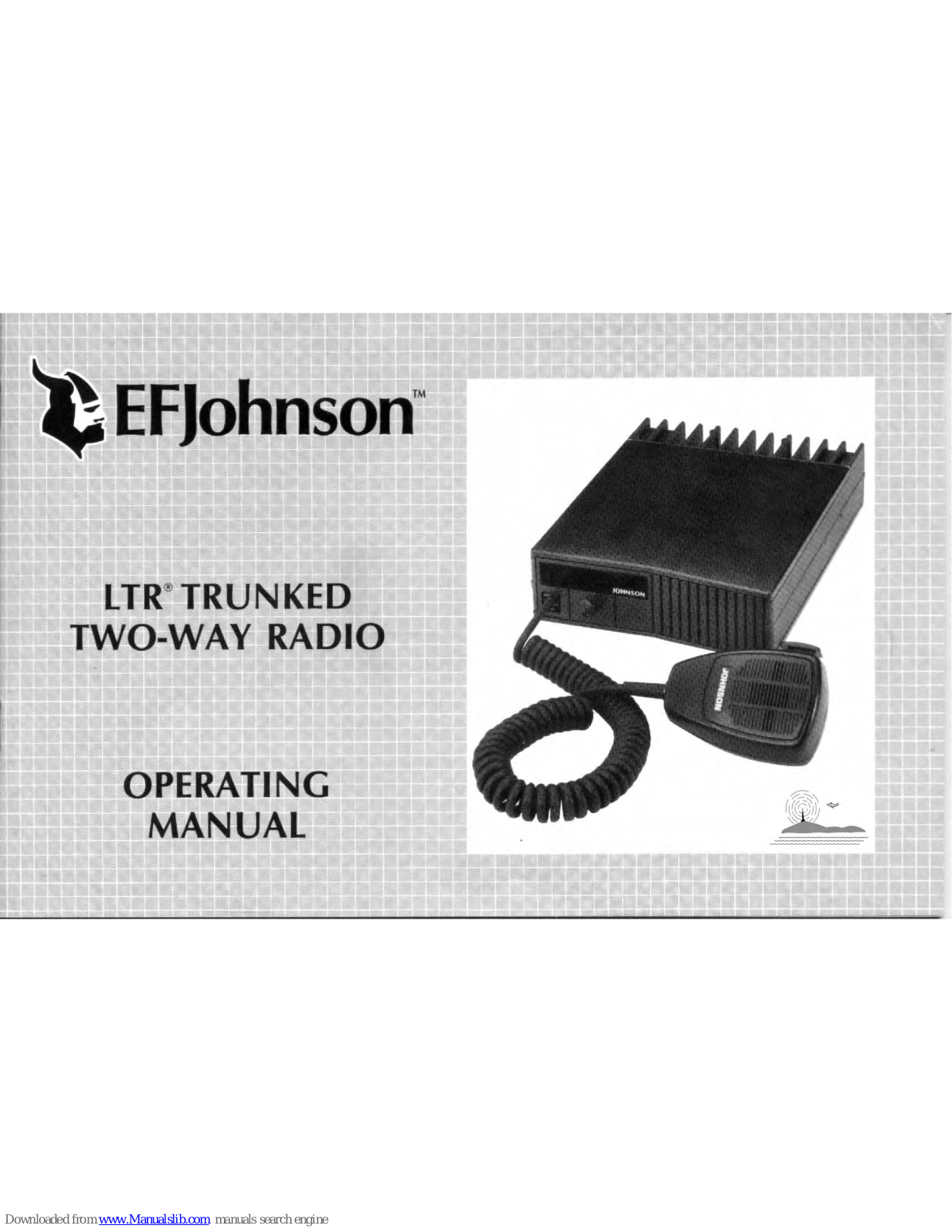 E.F. Johnson LTR Series Operating Manual - ManualMachine.com