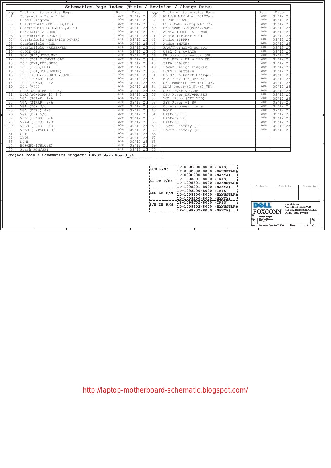 Dell 1450 Schematics