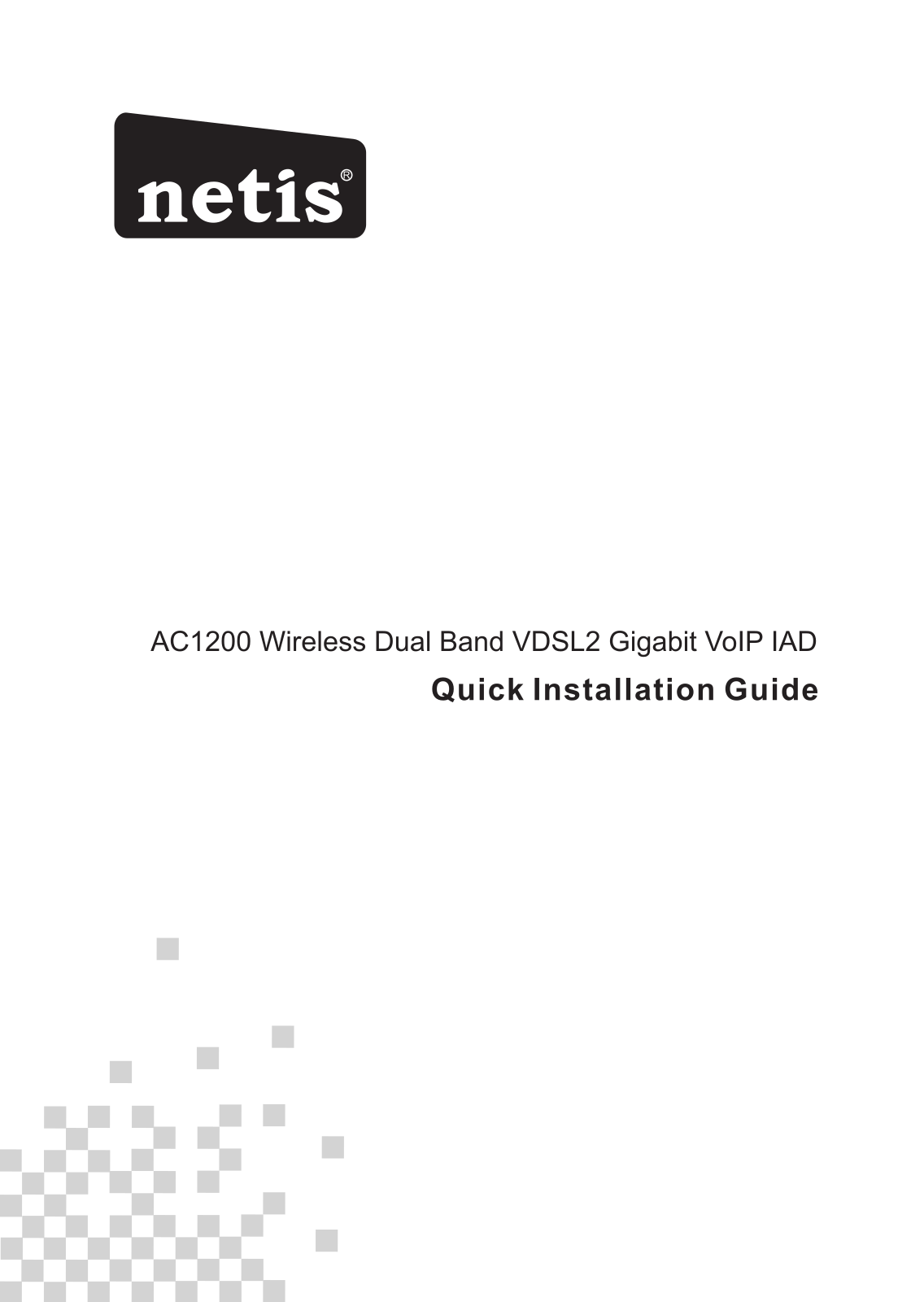 NETIS SYSTEMS DL4480VR User Manual