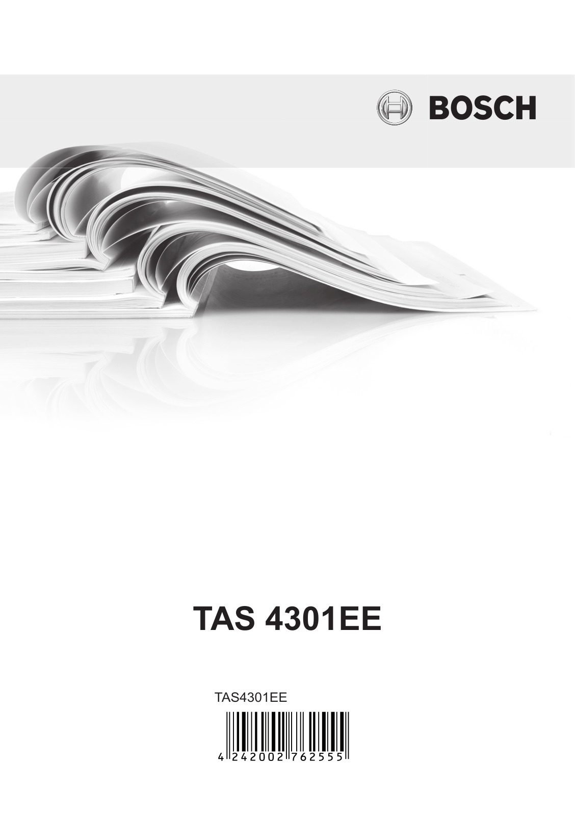 Bosch TAS4301EE User Manual