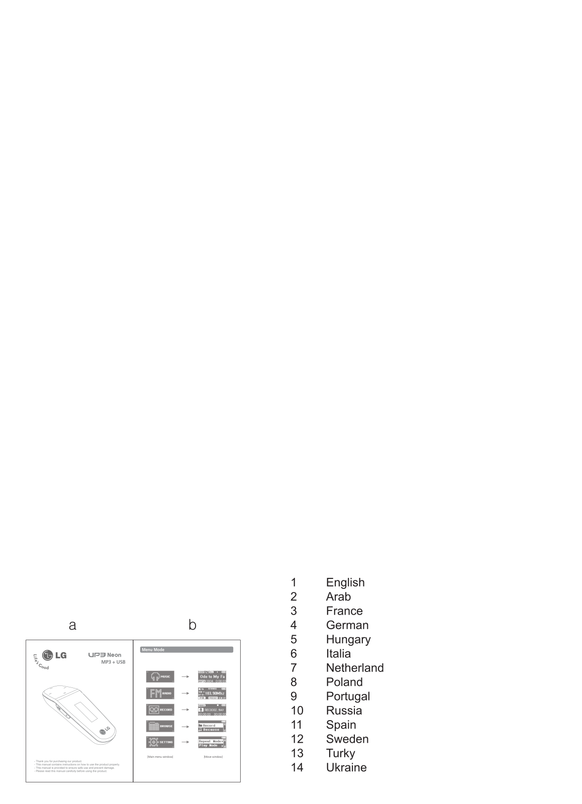 LG PS48GNGB User Manual