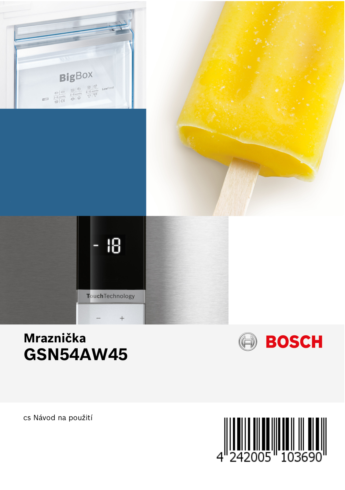 Bosch GSN54AW45 User Manual