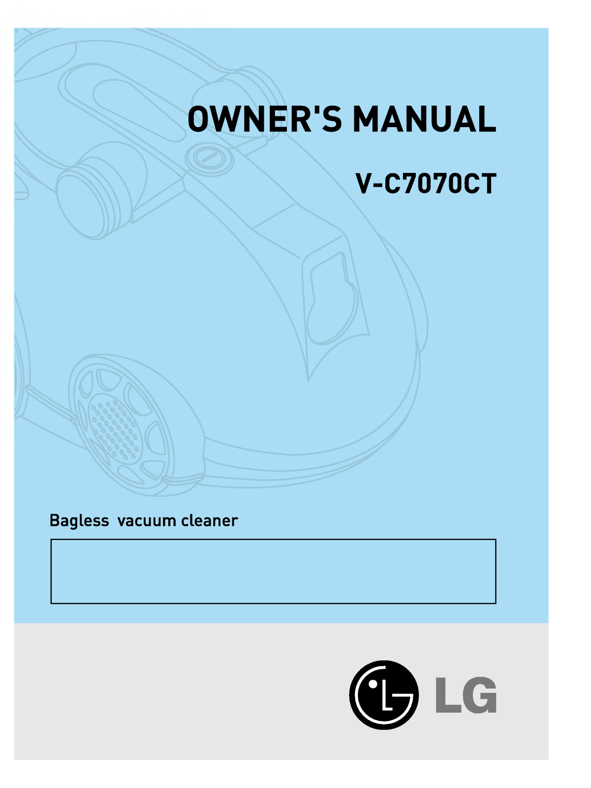 LG V-C7070CTS User Manual