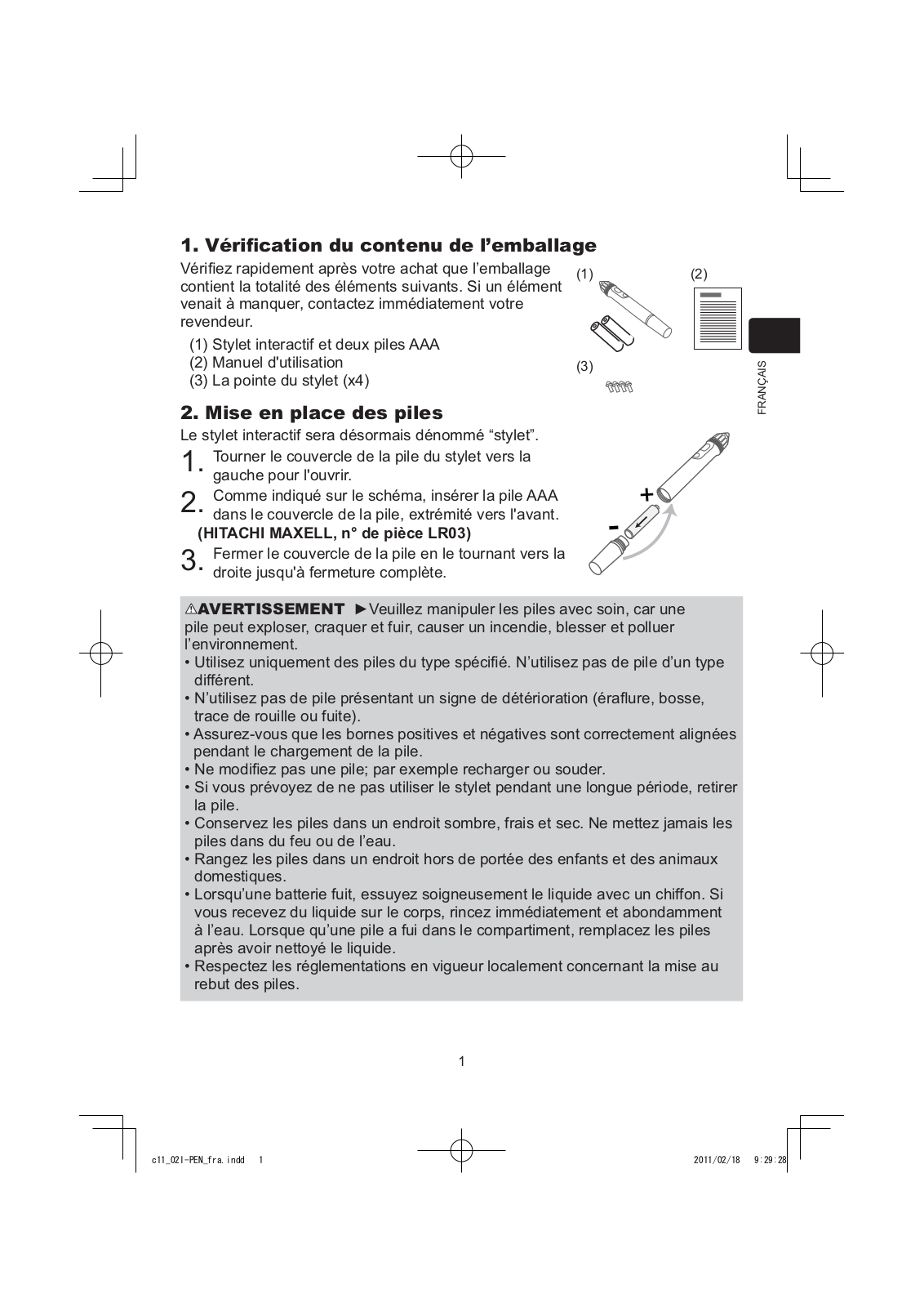 HITACHI IPJ-AW250N User Manual