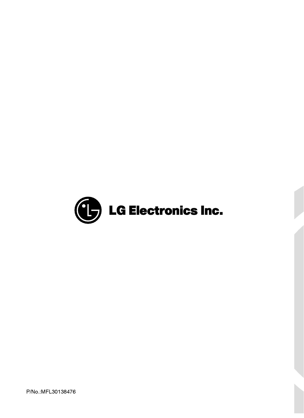 Lg WD-1250ARDA, WD-1250ERDA User Manual