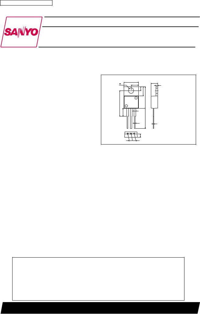 Sanyo 2SK1456 Specifications