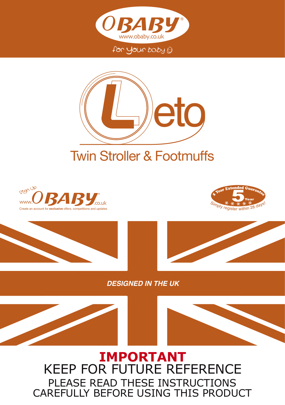 OBaby Leto User Manual