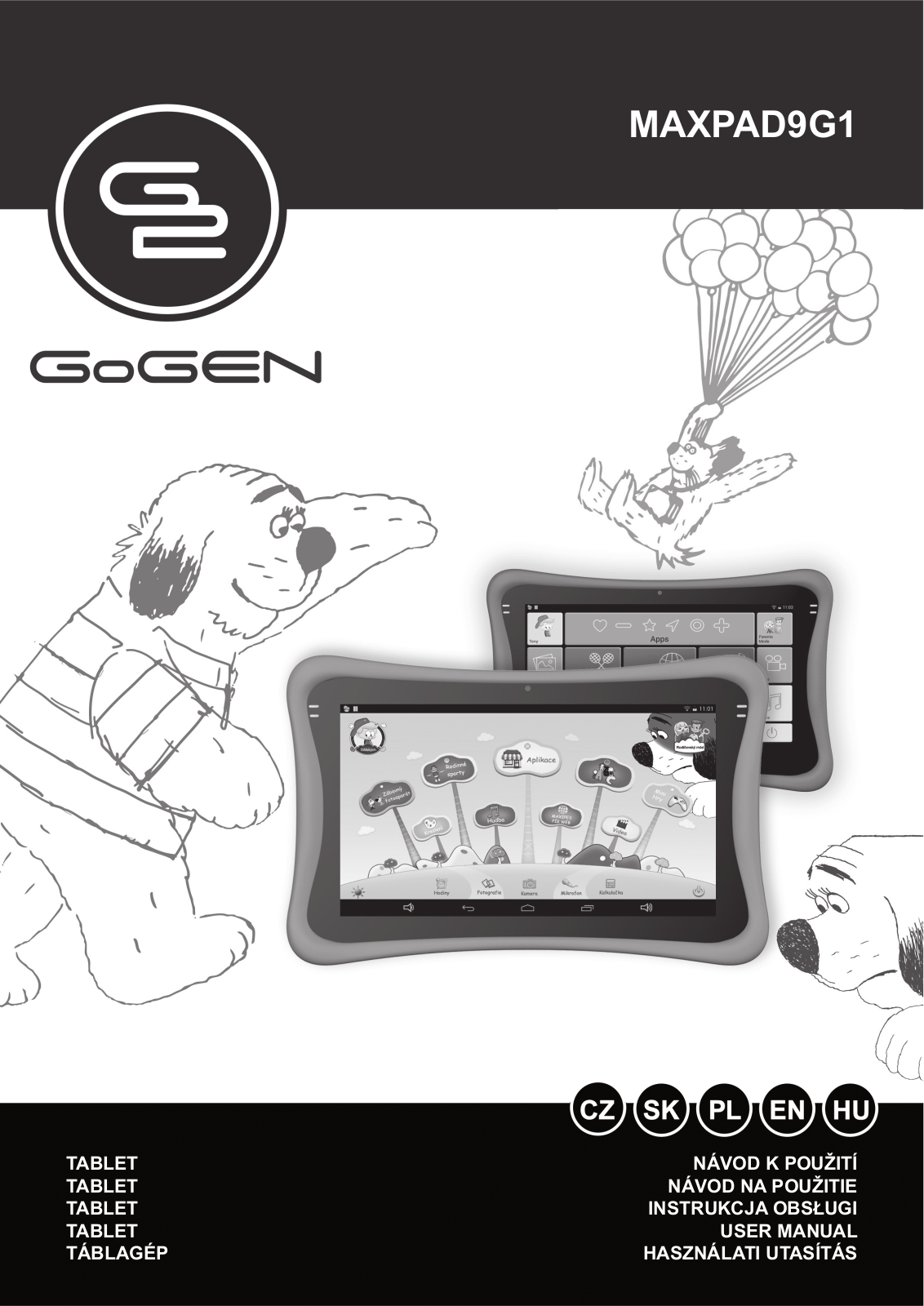 GoGEN MAXPAD9G1 User Manual