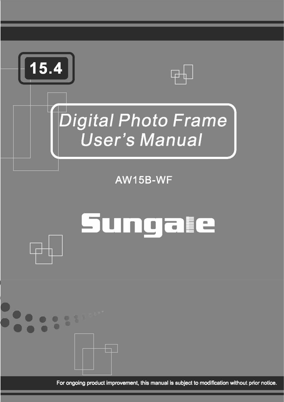 Sungale AW15B-WF User Manual