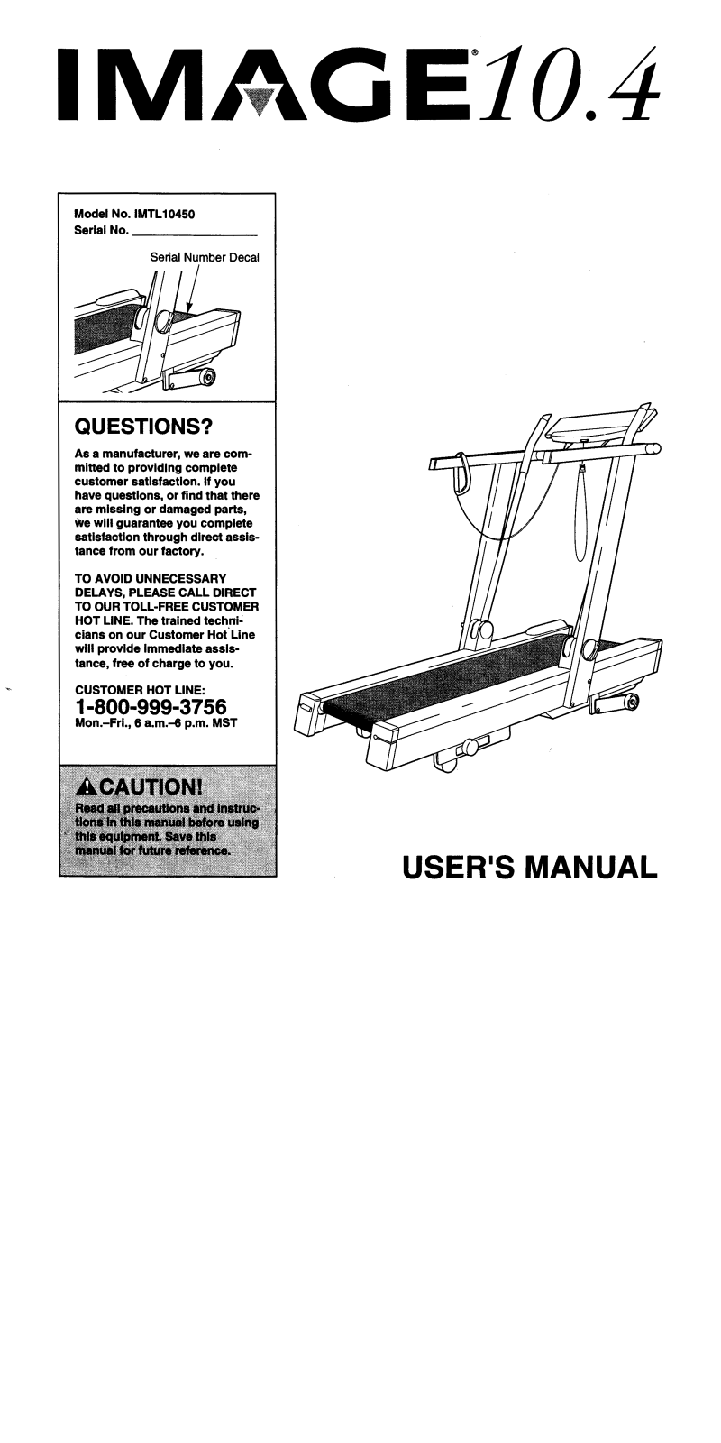 Image IMTL10450 Owner's Manual