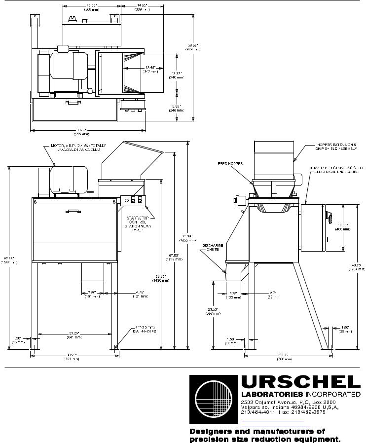 Urschel RA-A Parts Diagram