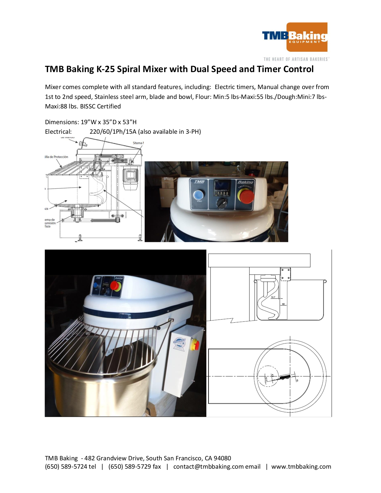 Tmb K-25 User Manual