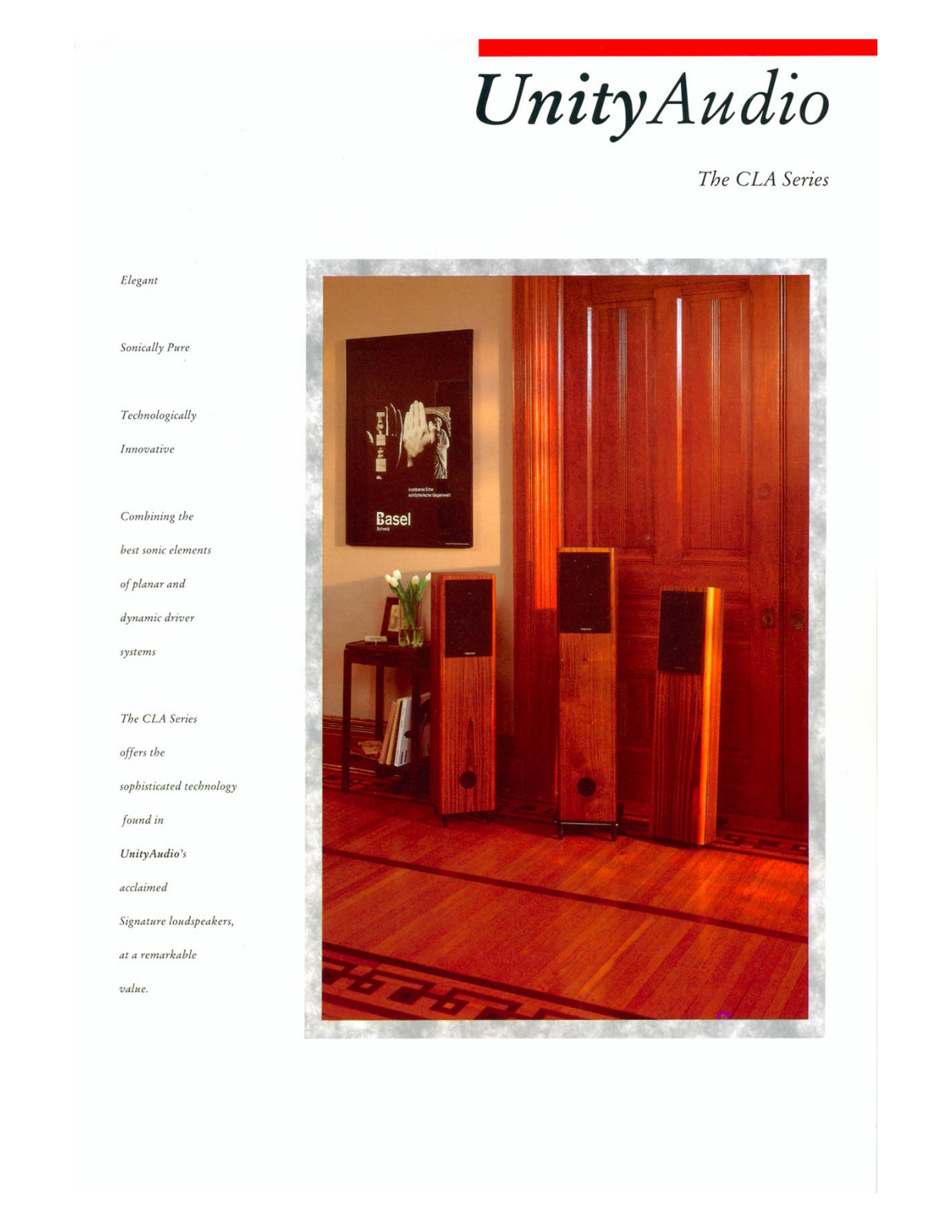 Unity Audio CLA-1 Brochure